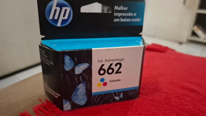Cartucho de tinta HP 662 colorido
