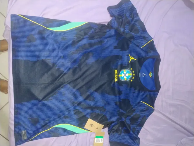 Camisa seleção brasileira azul original