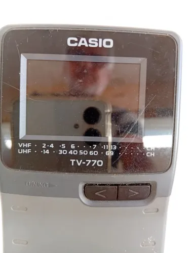 TV de bolso casio
