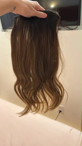 Mega Hair de cabelo humano - aprox. 400g