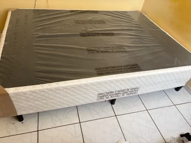 Base Cama Box (Casal/Queen) -