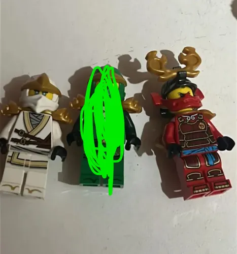 Lego ninjago lote de 2 minifiguras