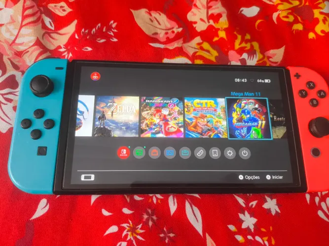 Nintendo switch OLED desbloqueado
