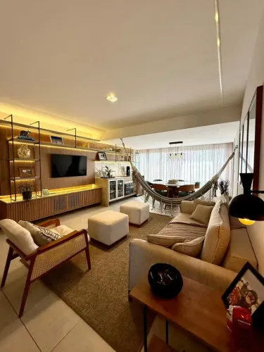 Apartamento a venda na Graça com 3 quartos mobiliado e varanda gourmet no Giardino Loreto