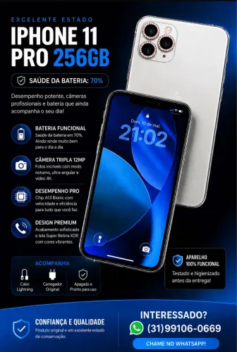 Anúncio de Celular