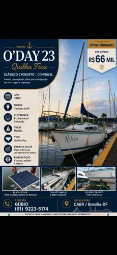 Veleiro oday 23 lindo