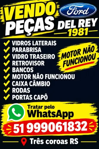 Ford Del Rey GLX 1.6/1.8 / GL 1.6/1.8 2P E 4P 1981