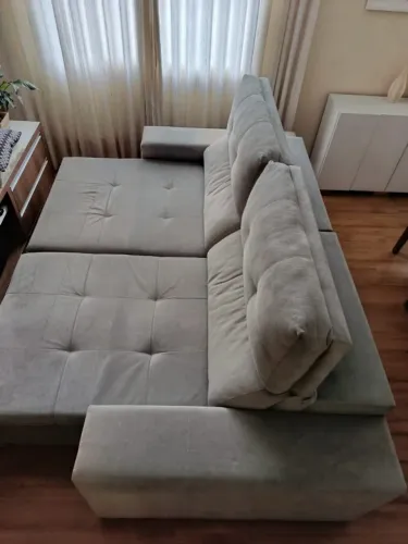 Sofá retrátil 3 lugares