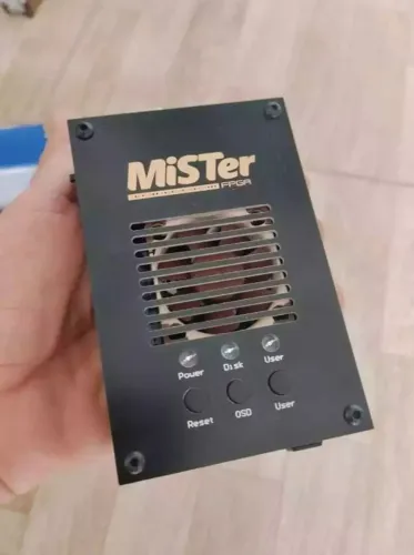 Mister FPGA Original Terasic De10 Nano Completo + Fonte Mean Well + Cooler Noctua