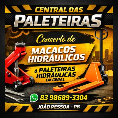 Conserto de macacos e paleteiras hidráulica