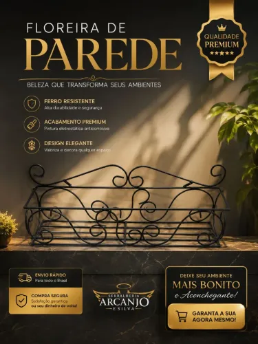 Floreira de parede - R$ 160