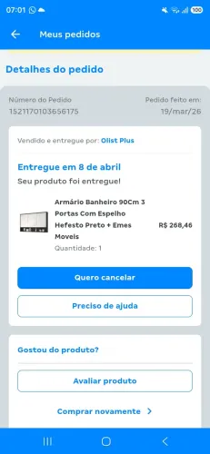 Armário de cozinha