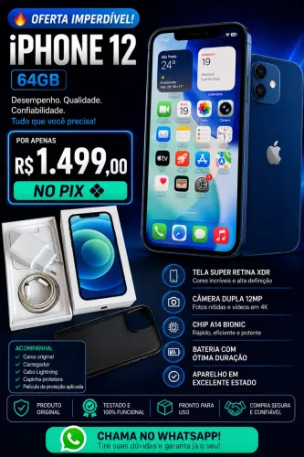 IPhone 12 64GB Azul