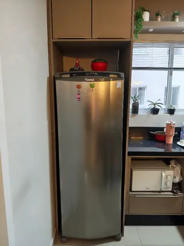 Geladeira Frost Free 337L com Espaço Extra Frio Inox Consul - CRB39MK