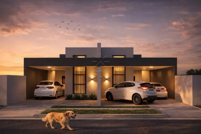 Casa nova à venda no Loteamento São Caetano - Foz do Iguaçu/PR