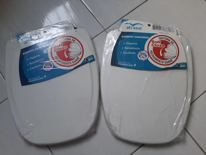 2 assentos sanitários Monte Carlo gelo soft close