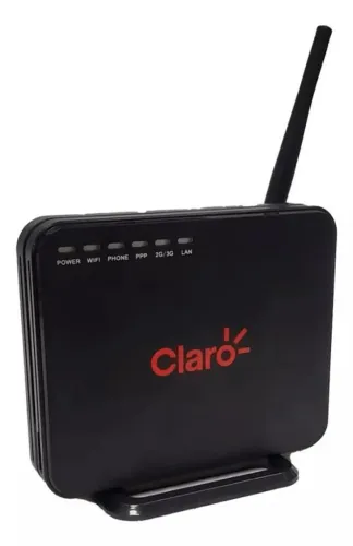 Modem Roteador 3g Zte Mf25b Para Chip Desbloqueado Cor Preta
