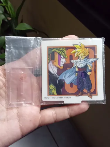 Base de arte acrílica Dragon Ball Z Gohan vs Cell original