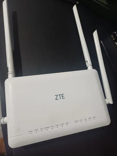 Modem Roteador ZTE F6600P Wi-Fi 6 GPON