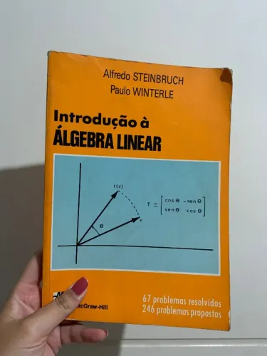 Livro Introdução à Álgebra Linear - Steinbruch | Engenharia/Faculdade