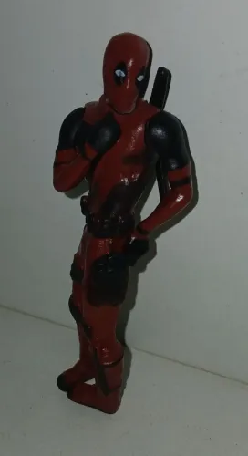 BONECO ACTION FIGURE MINIATURA MARVEL DEADPOOL
