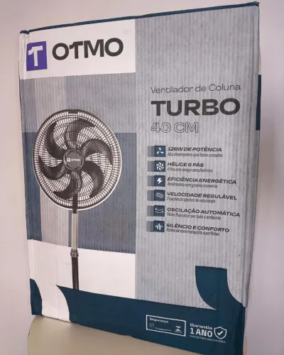 VENTILADOR DE COLUNA OTMO TURBO 40 CM