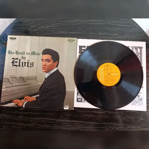 VINIL ELVIS PRESLEY - HIS HANDS IN MINE 1960 - importado