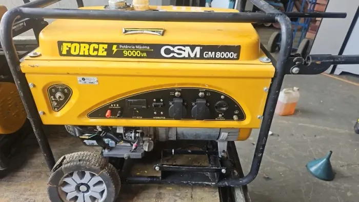 Gerador a Gasolina CSM GM 8000E - Linha Force