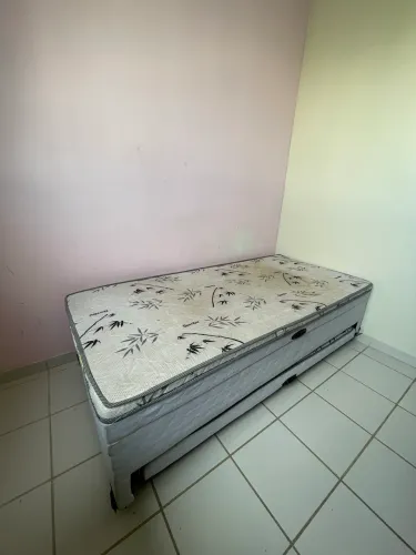 CAMA SOLTEIRO BAÚ