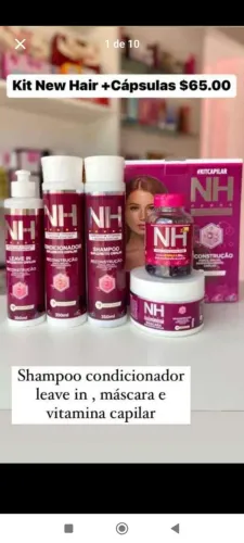 Kit capilar shampo