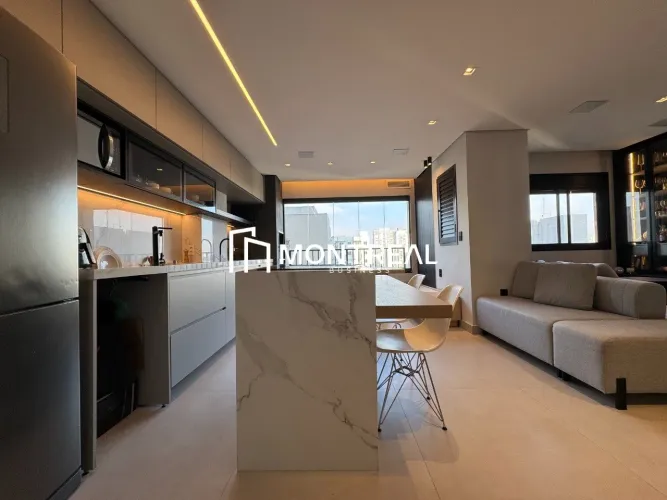 APARTAMENTO À VENDA NO BRÁS, 1 DORMITÓRIO, 1 VAGA DE GARAGEM DE MOTO. PROJETO MODERNO COM