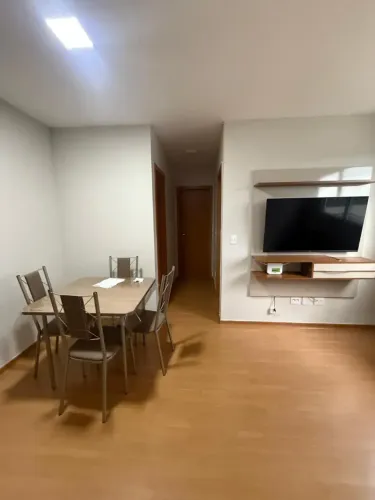 ALUGO APARTAMENTO SEMI MOBILIADO 2/4 NO CONDOMÍNIO CHAPADA PANTANAL
