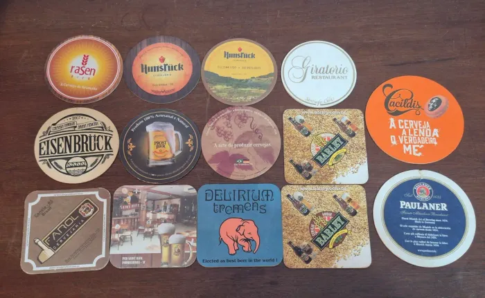 Porta Copos - Bolacha de Chopp de Cervejas Artesanais
