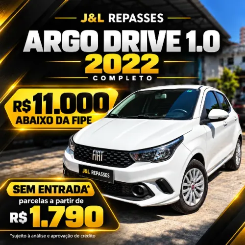 Fiat Argo Drive 1.0 6V Flex 2022