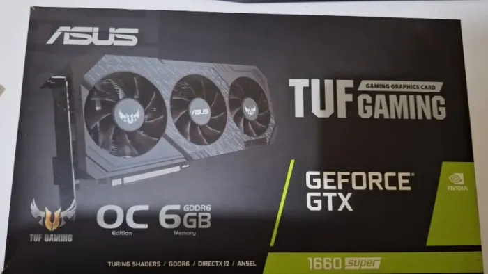Asus TUF GTX 1660 Super Oc 6gb Gddr6 