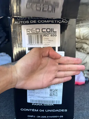 Vende-se molas redcoil civic 2001 a civic 2006