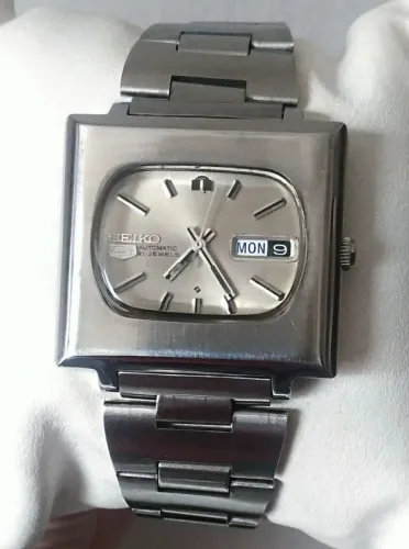 Relógio Seiko 6119 Automático Tipo TV Original Ótimo Estado Geral e Revisado