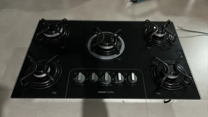 Fogão Cooktop Cônsul Facilite 5 bocas