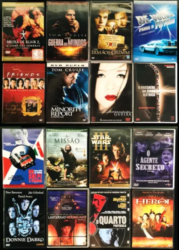 Lote de DVDs Originais - Clássicos, Ação, Drama e Coleção