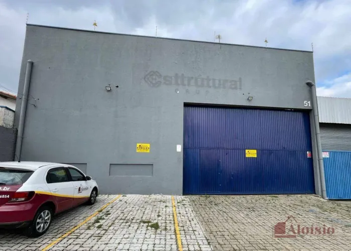 Galpão para alugar, 825 m² por R$ 11.431,00/mês - Quinta das Frutas - Taubaté/SP