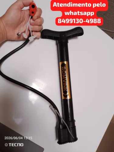 Bomba de ar pneu carro moto bicicleta bolas 
