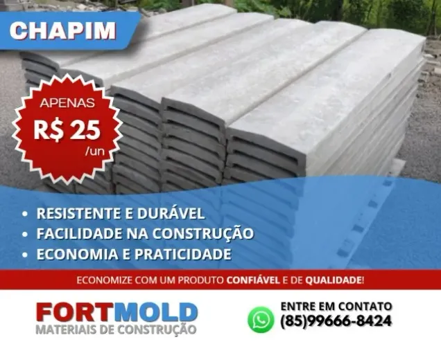 CHAPIM PRÉ-MOLDADO