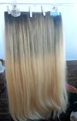 Cabelo humano usado apenas 1x