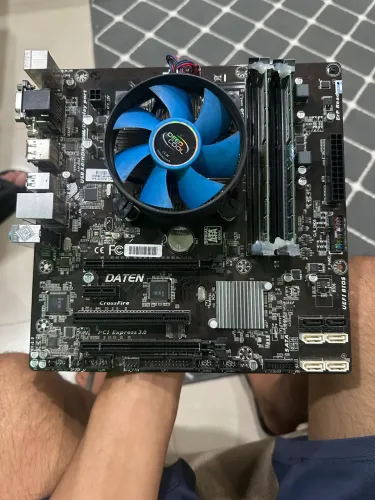 Placa mãe lga 1150 + 2x 8gb ddr3 + i7-4770