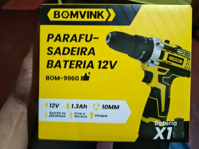 Furadeira e parafusadeira Bomvink