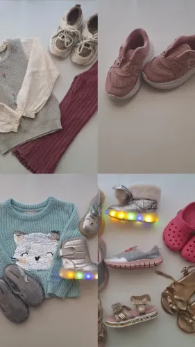 Lote com roupas e sapatos infantil menina - OPORTUNIDADE ? 