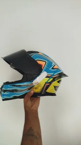 Capacete Texx Raptor arcade tananho 58.pra levar.