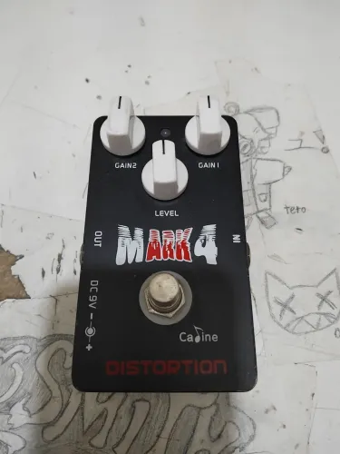 Pedal de guitarra Caline DistortionMark 4. Bem conservado. Não faço entrega nem envio.