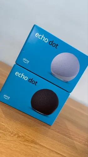 ECHO DOT ALEXA SMART SPEAKER COM ALEXA! LACRADA!!
