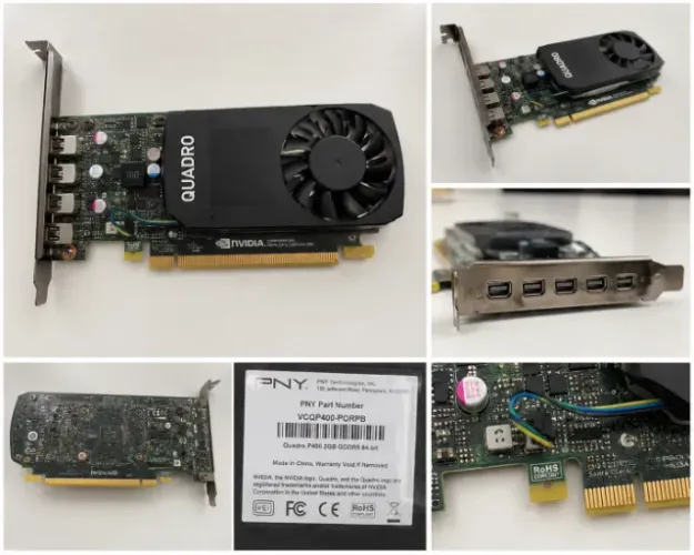 Placa Gráfica Nvidia Quadro P400 2GB GDDR5 64bits
